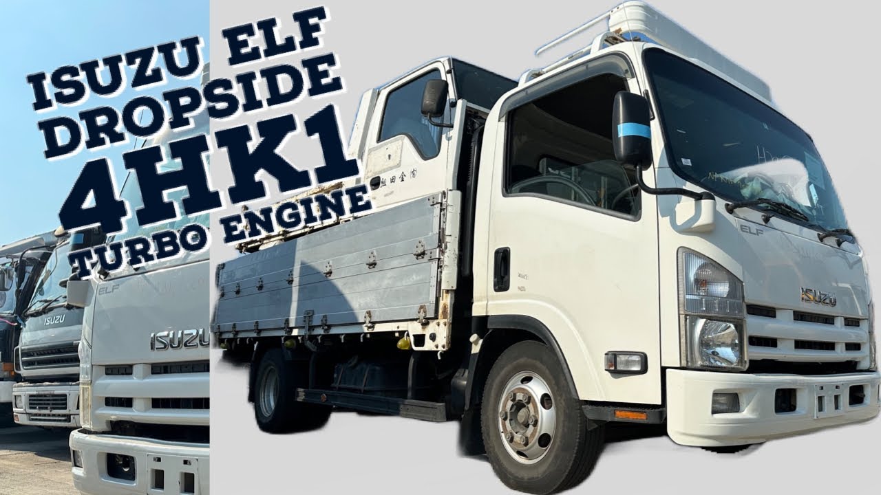 JAPAN SURPLUS TRUCK / DROPSIDE 4HK1 TURBO ENGINE