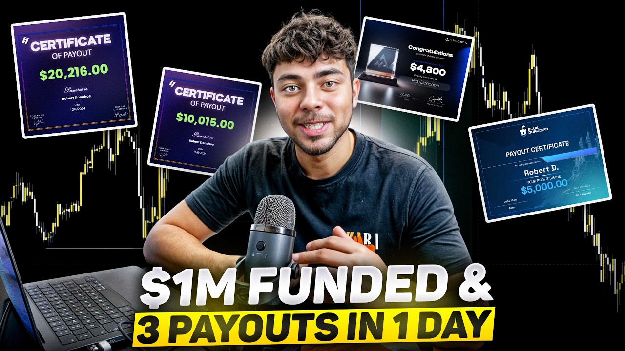 This One Trade Passed $1million in Funding and 4 Payouts | Strategy Reveal