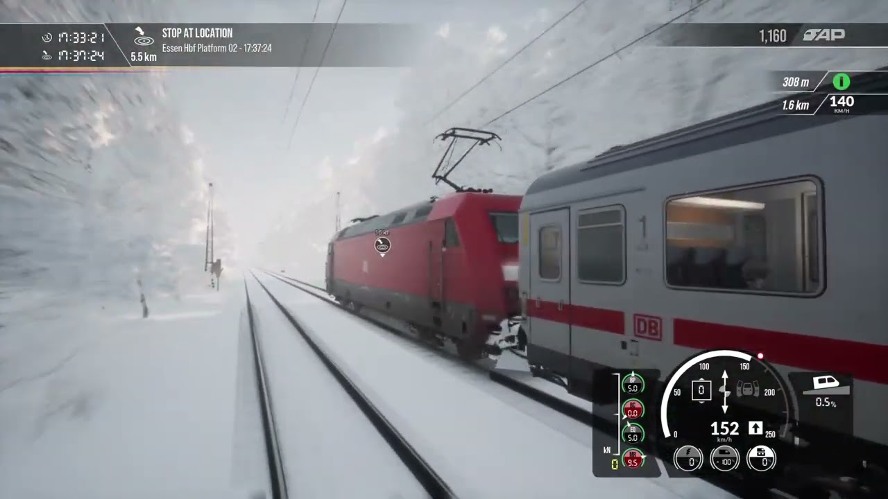 Train Sim World 2 - Hauptstrecke Rhein-Ruhr DB BR 101 InterCity 101 Journey Ch.3 Top Of The Class #2