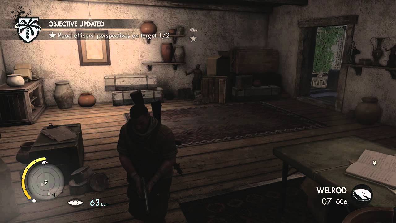 Let's Play Sniper Elite 3 - Hunt The Grey Wolf DLC