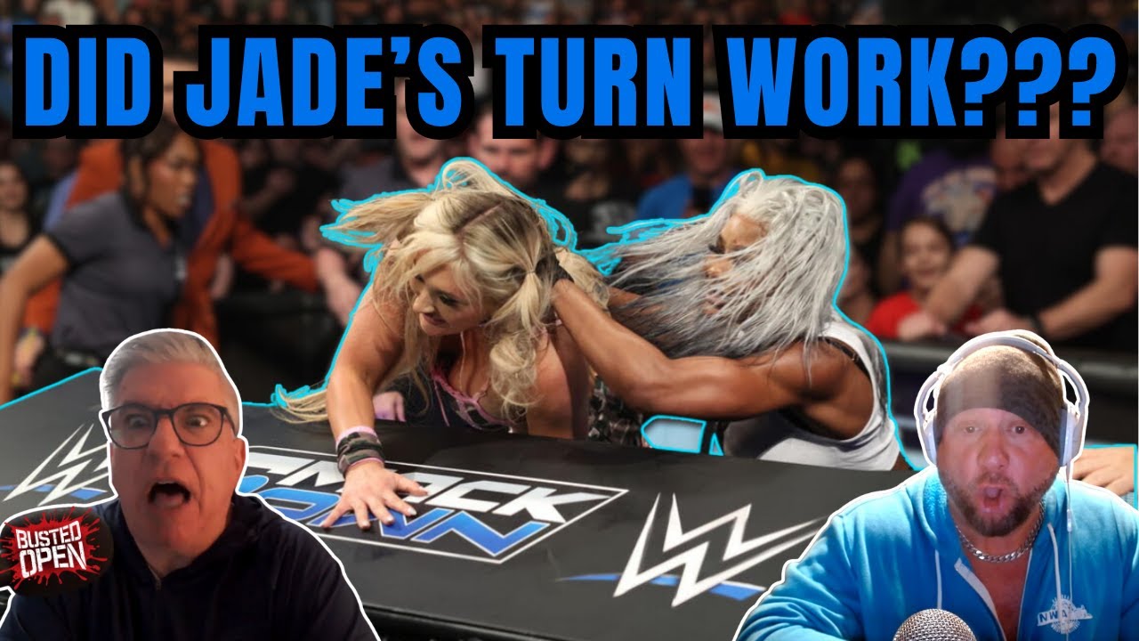 Реакция на поворот Джейд Каргилл | Busted Open WWE