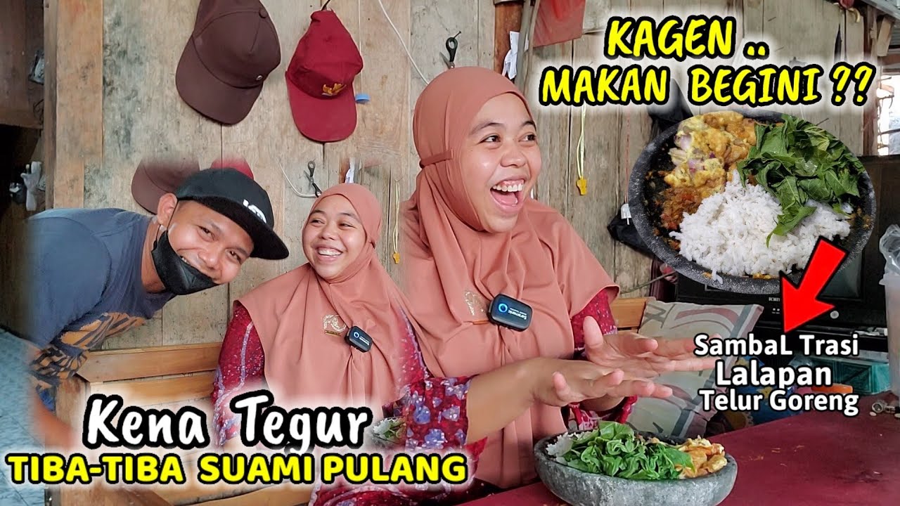KANGEN MAKAN BEGINI ‼️ SAMBAL TRASI + LALAPAN