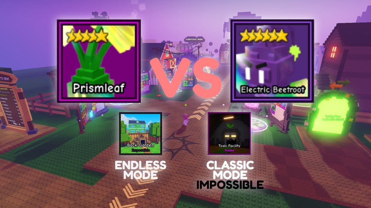 Prismleaf vs Electric Beetroot  | Garden Tower Defense 1.15.0