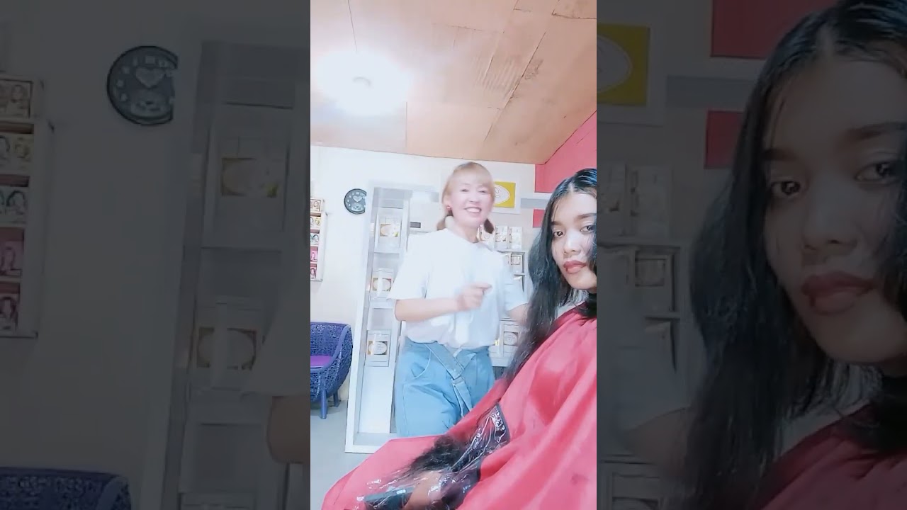 Potong rambut layer pendek untuk mahmud