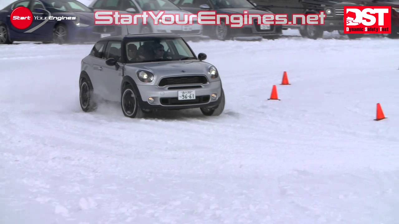 【DST#Snow_05】フォード・クーガ vs ミニ・クーパーSペースマンオール4