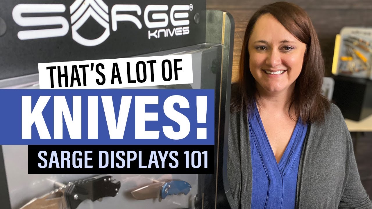 That's a Lot of Knives! How to Display Them to Sell.