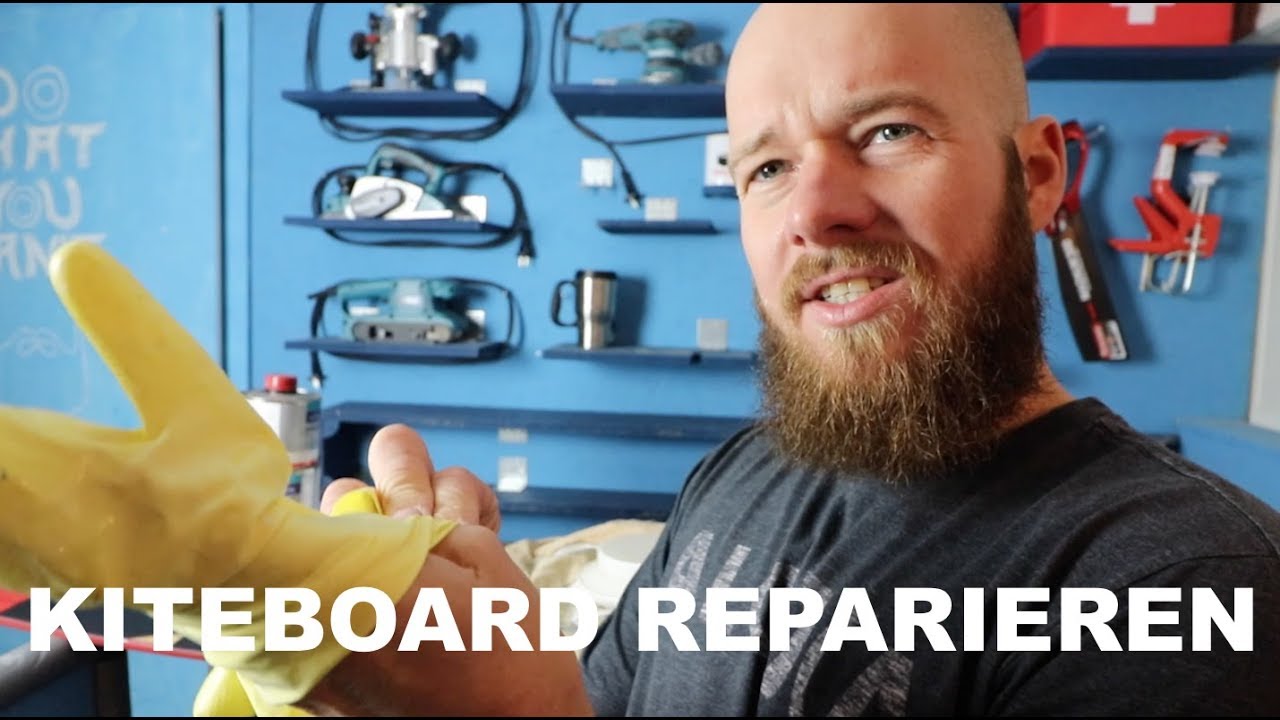 KITEBOARD REPARIEREN - KITE MAGAZIN SPEZIAL