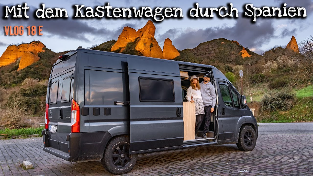 Einsame Stellplätze & Goldmine Las Médulas | Vanlife | Spanien mit dem Campervan