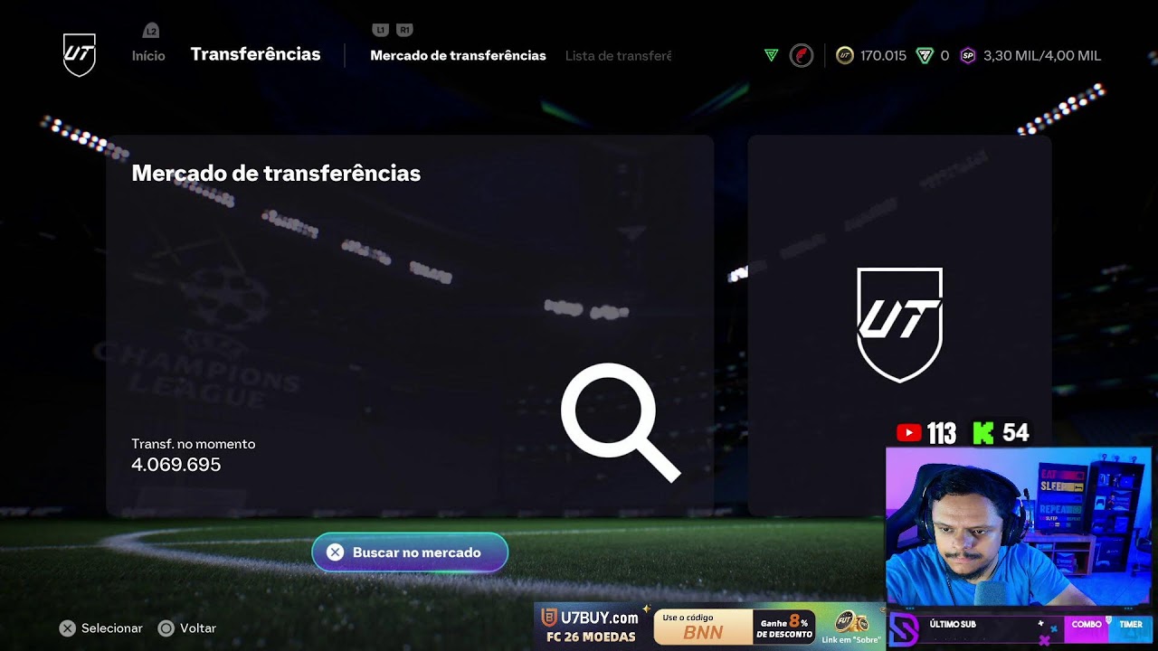 FUTURE STARS E EVO 2PS+ 🔥 @danthebnn ❗trade ❗contato ❗social