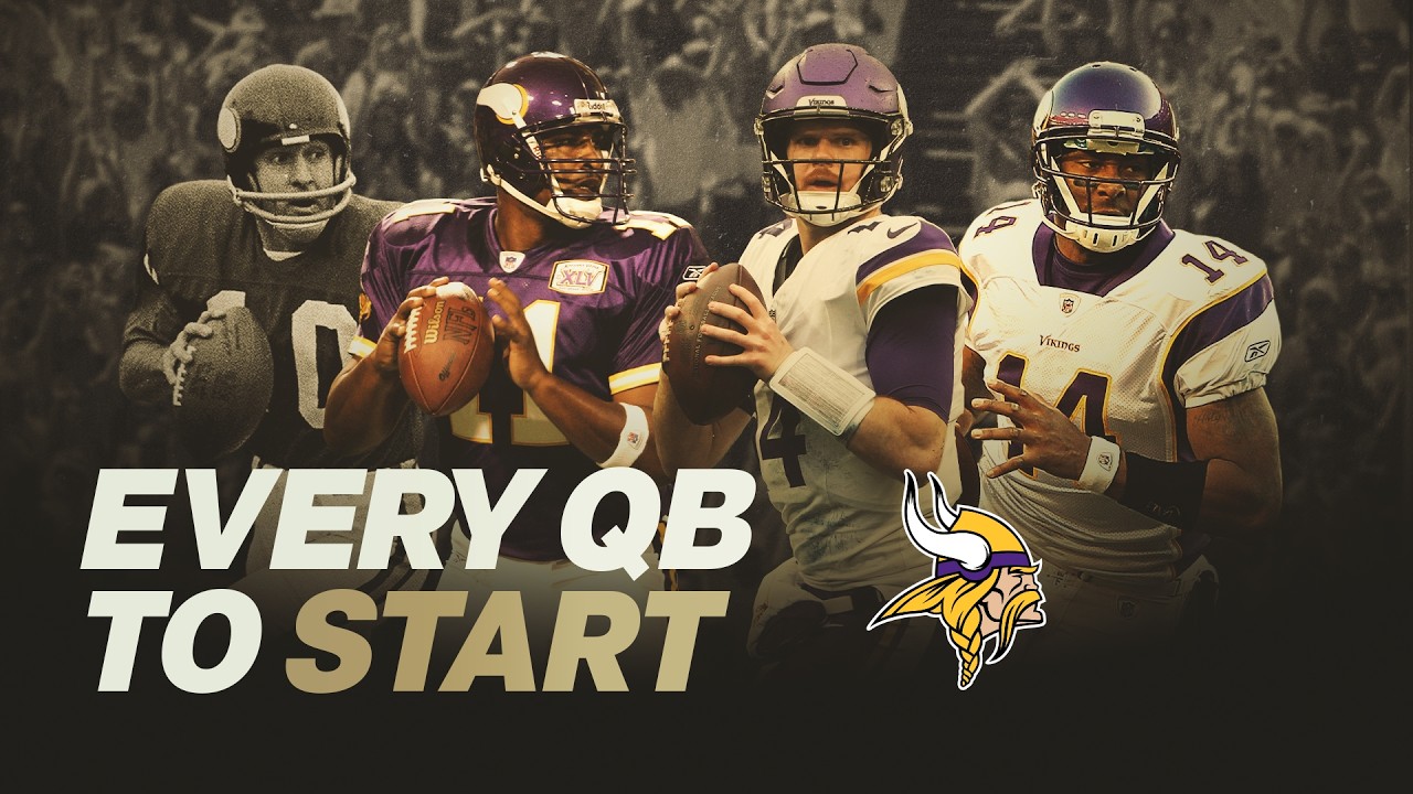 Vikings FULL QB History Since 1970!