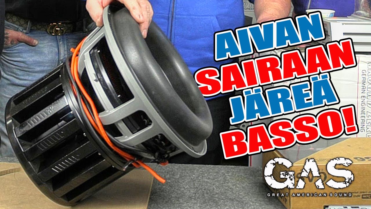 ESITTELYSSÄ | GAS CMP S3-12D1N | 2499 euron hintainen mörkösubbari!