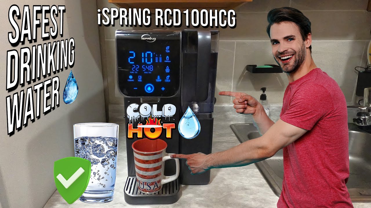 Pure Water Simplified: iSpring Hot & Cold Reverse Osmosis System (RCD100HCG) | Best Filter of 2024!