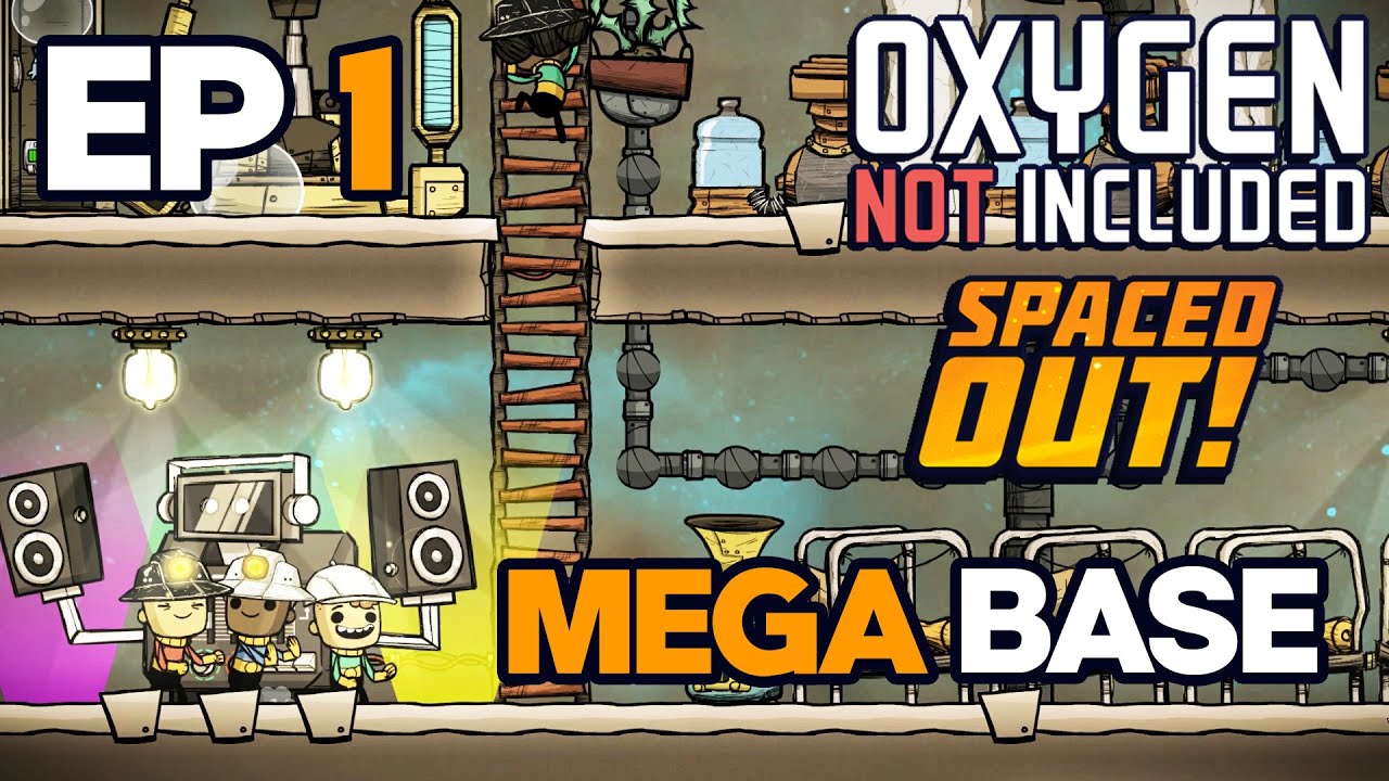 I Started The BIGGEST Mega Colony In Oxygen Not Included