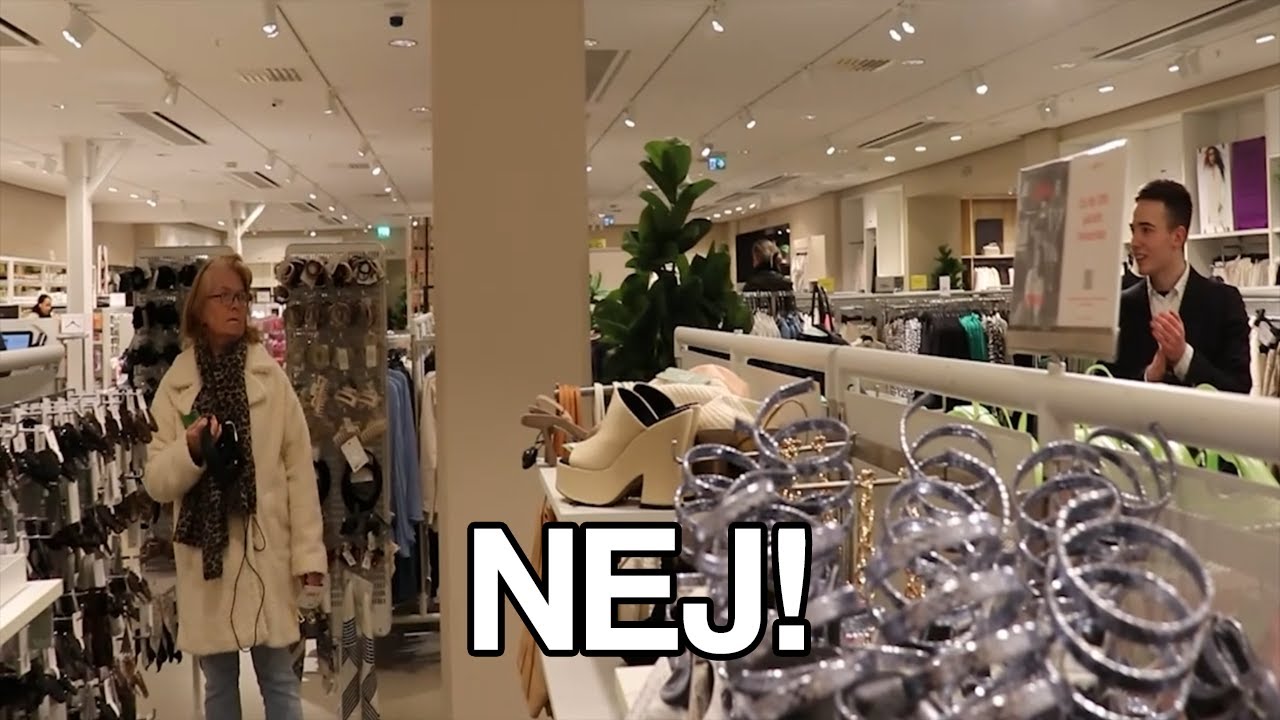 Stolpes auktion i H&M!
