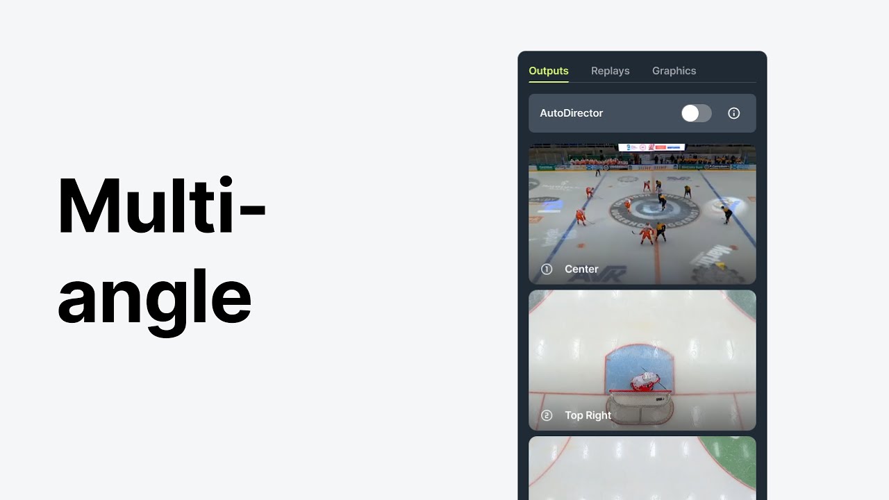 Multi-Angle Production | Spiideo Play