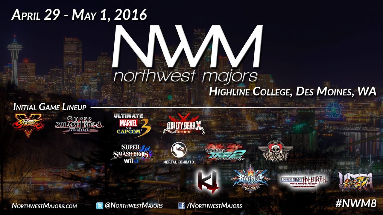 Northwest Majors 2016 - Tekken 7 Top 16 to Top 8