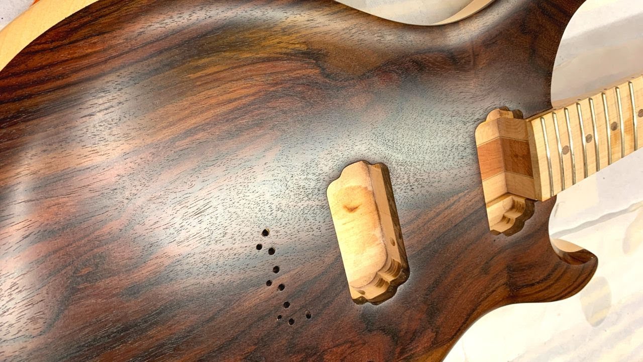 Custom Guitar Build Applying (& Saving) a Finish #ggbo2022