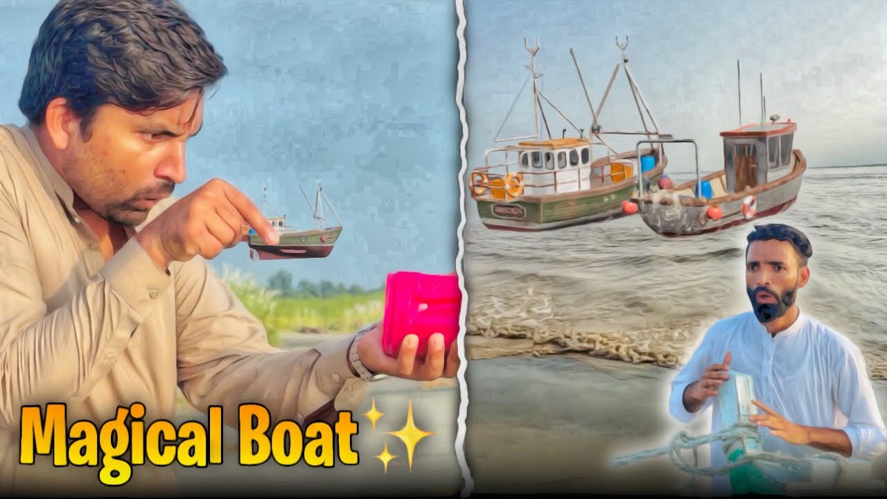 Magical Boats✨| Comedy Video | Crazy TV