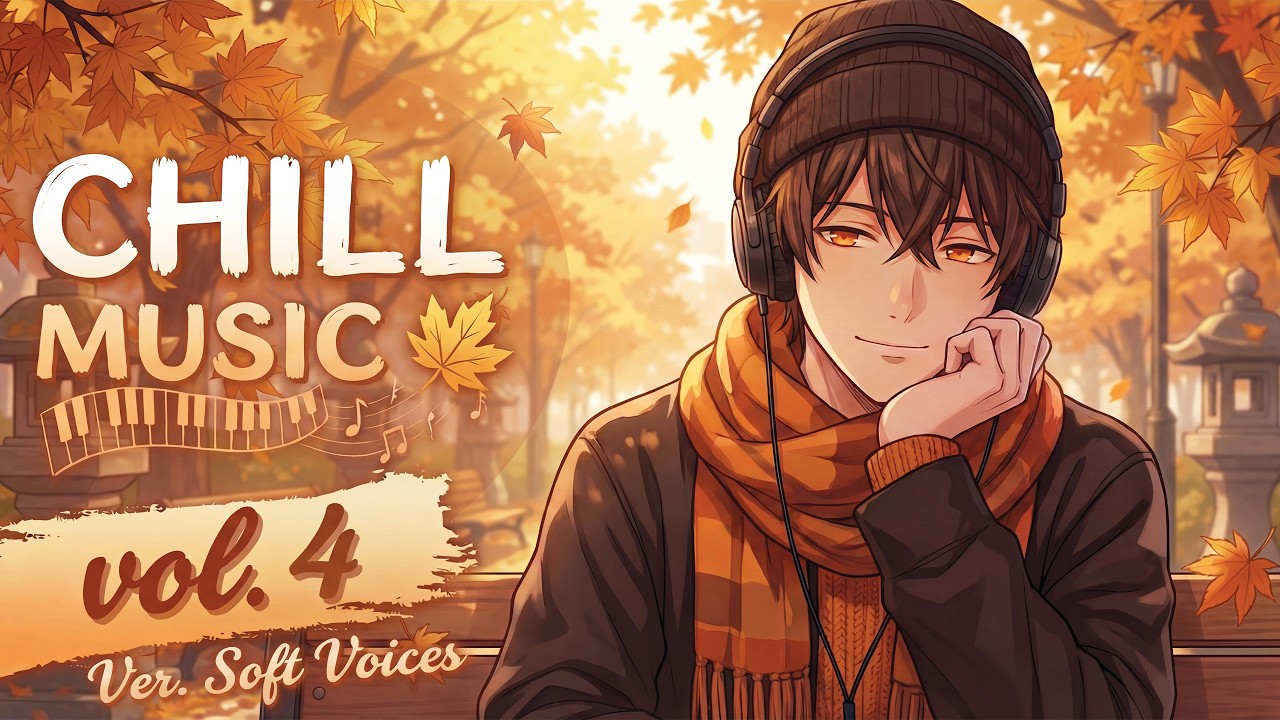 Golden Leaves & Late Nights 🍁 | Soft Pop R&B Chill for Work | Hidamari Desk Vol.4