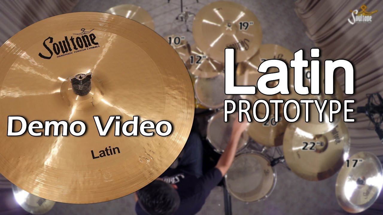 Soultone Cymbals Custom Latin Prototype Cymbals Demo