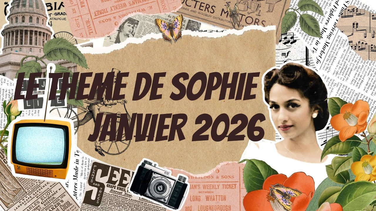 Le thème de Sophie de Janvier 2026, points de croix