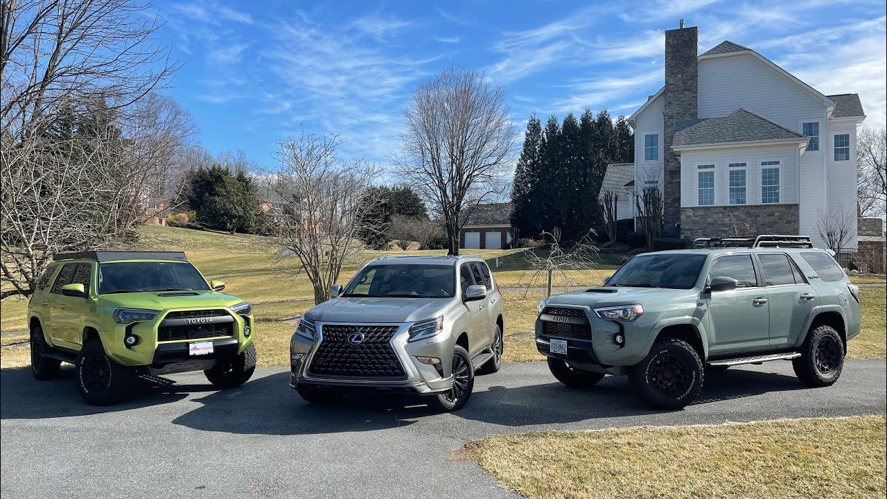 Battle of the Brutes! 2022 Toyota 4Runner TRD Pro or Lexus GX460?