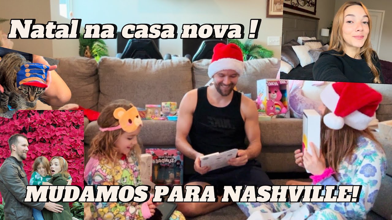 MUDAMOS PARA NASHVILLE TENNESSEE ! NOSSA MANHÃ DE NATAL ! #familiajones #nashville