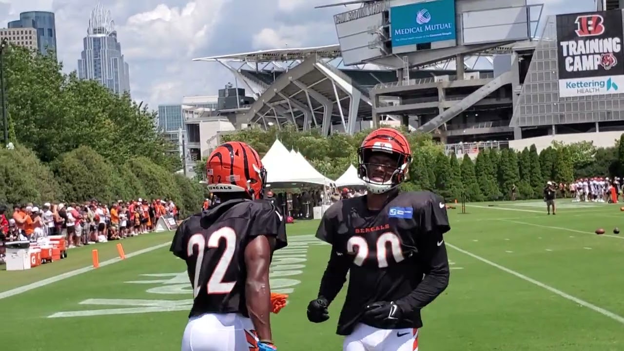 Bengals CBs led by Chido Awuzie and Eli Apple work fade drills in camp
