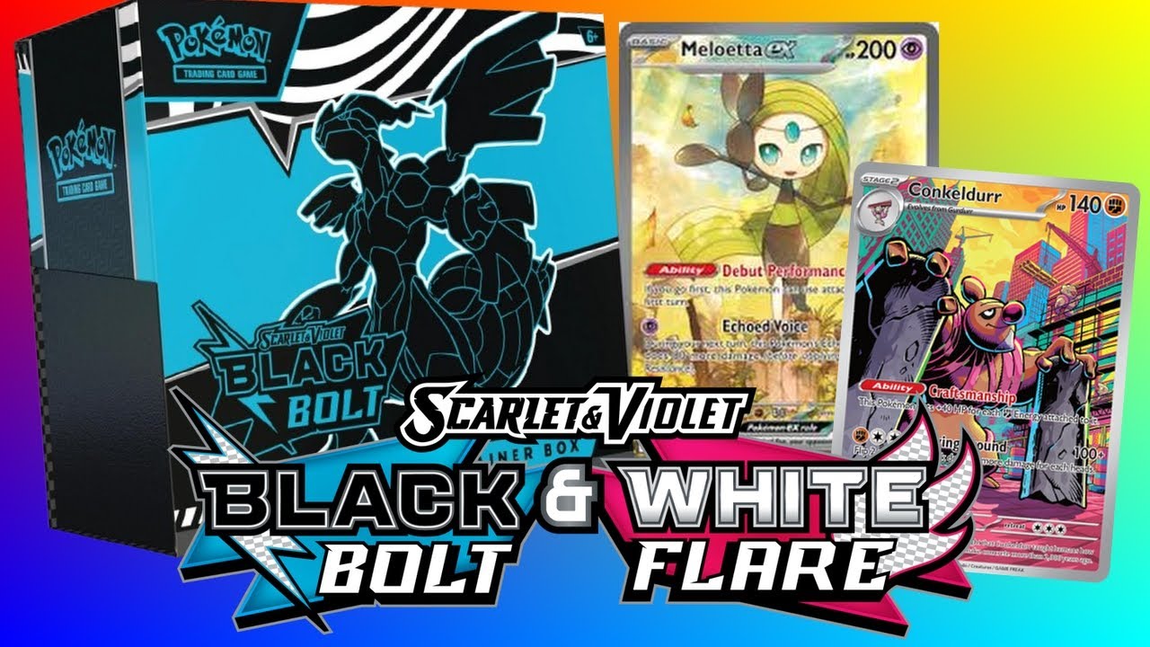 Pokémon Black Bolt Elite Trainer Box Opening!!!