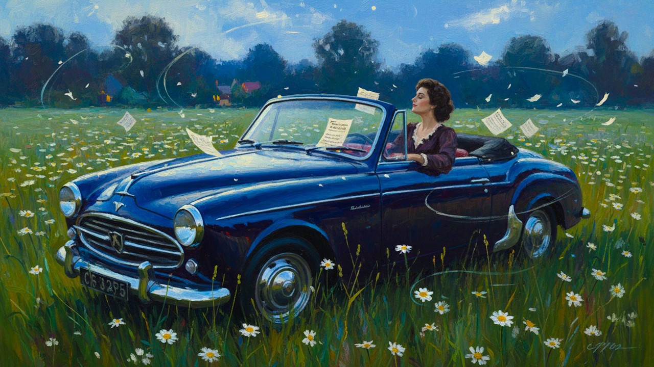 Soft Spring Light at the Parkside: 1950s European Café Melodies | Midnight Breeze & Vintage Classics