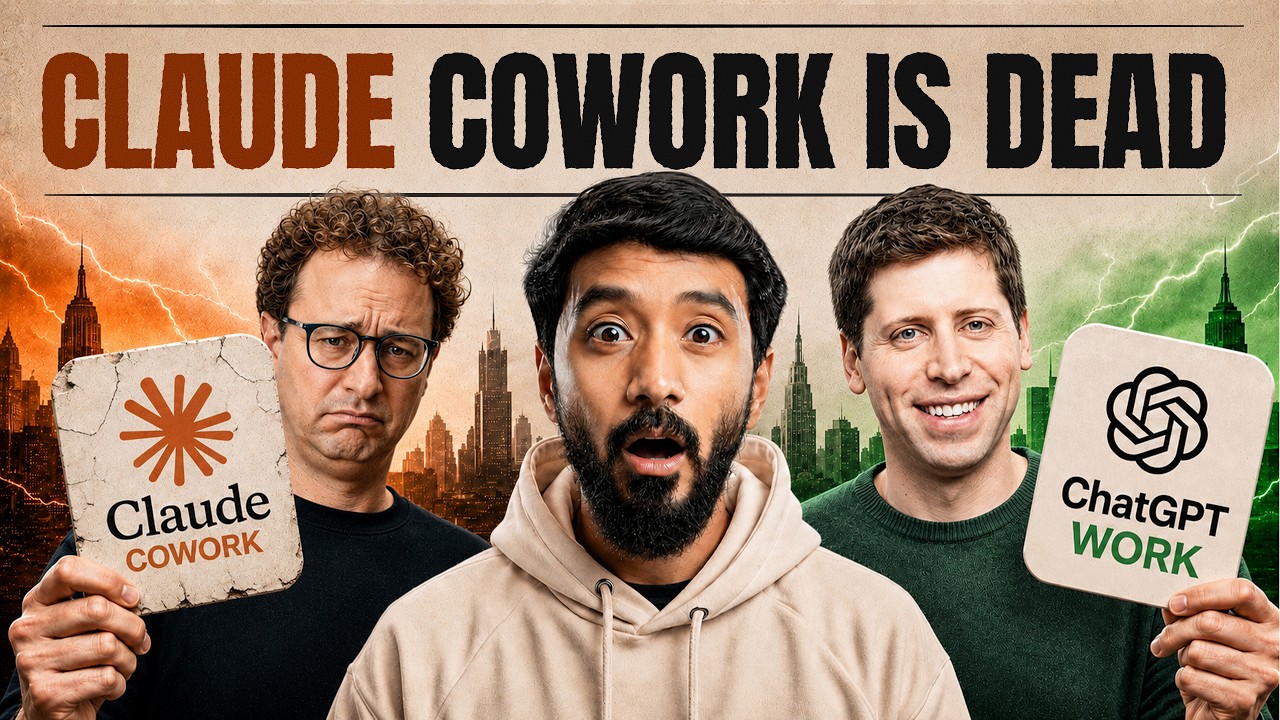 Claude Cowork Just Got Serious Competition &mdash; ChatGPT Work (I Tested 10 Things)