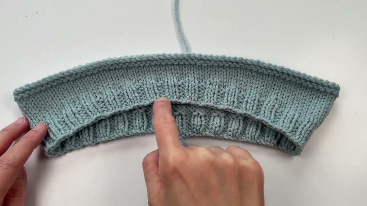 Short rows –wrap & turn (w&t) // Kortvarv – vändning med omslag, vmo