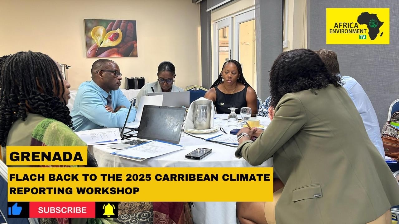 Grenada | Flash back to the 2025 Caribbean Climate reporting workshop