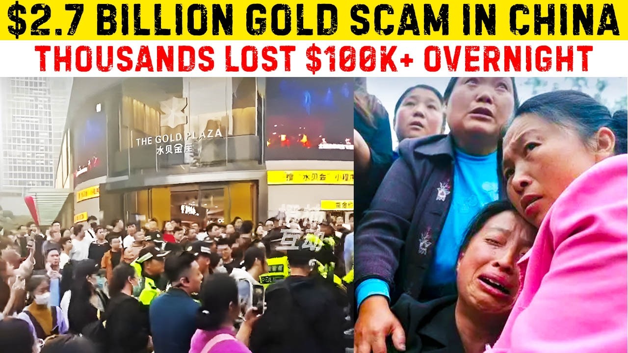 China's Gold CATASTROPHE! Price Lock Scam, Shadow Bank Disguised as a Jewelry Store