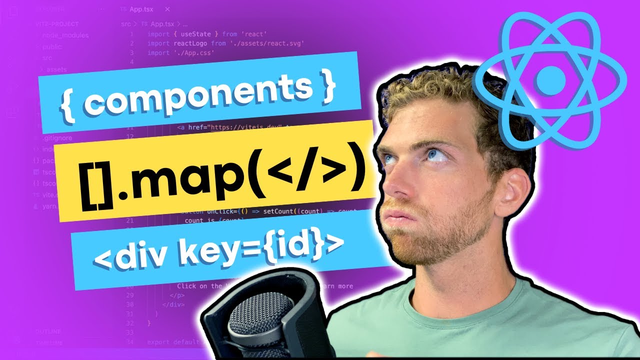 Рендеринг списка компонентов в React
