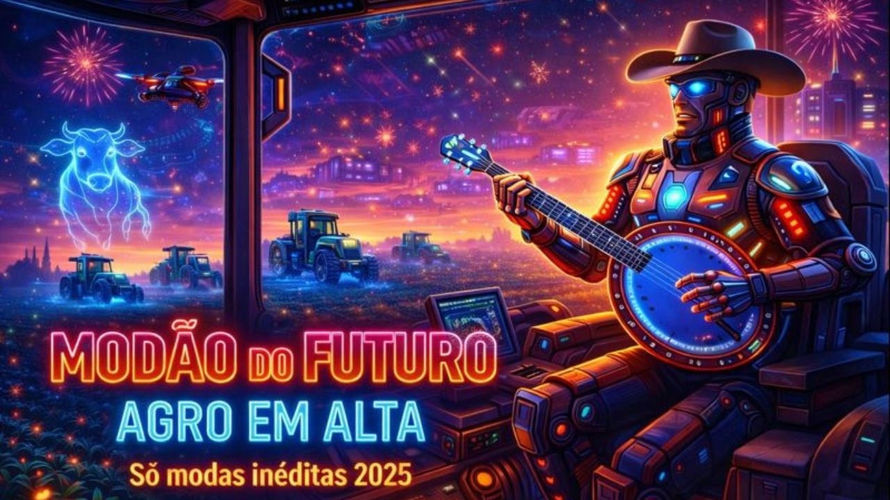 MODÃO DO FUTURO O AGRO EM ALTA - Só modas inéditas 2025.