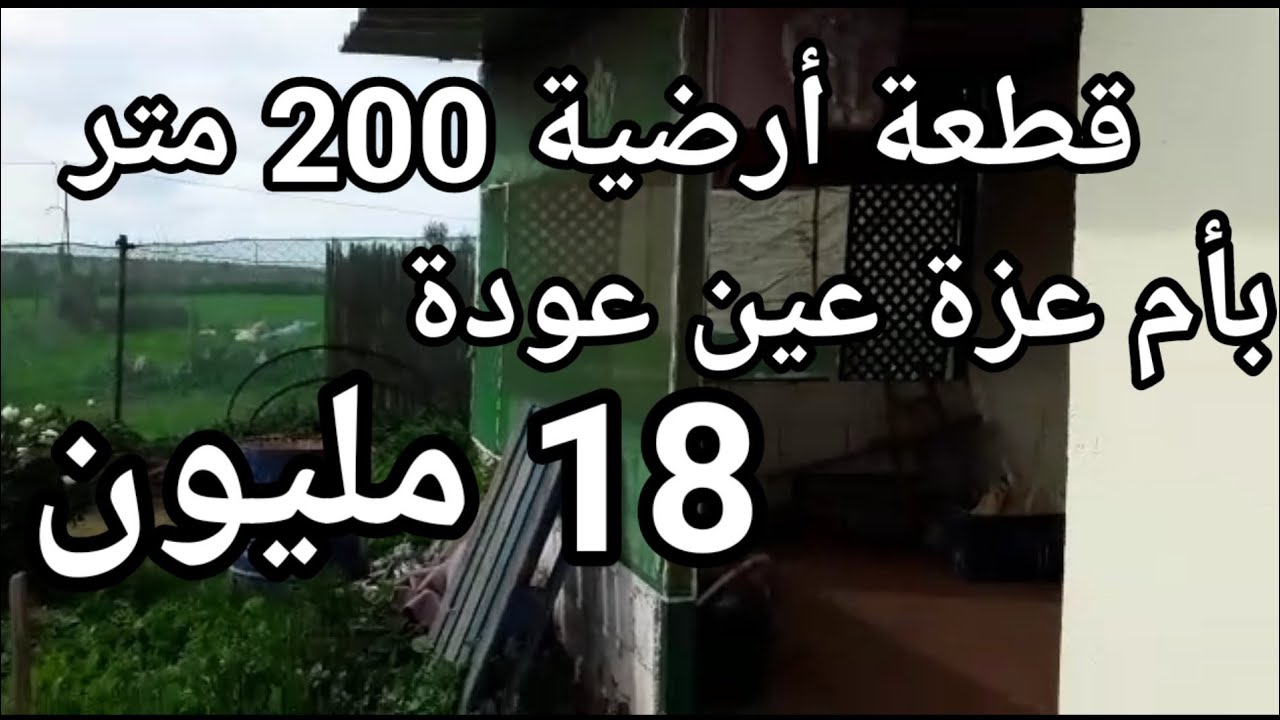 قطعة أرضية ب ام عزة لعشاق الطبيعة عين عودة