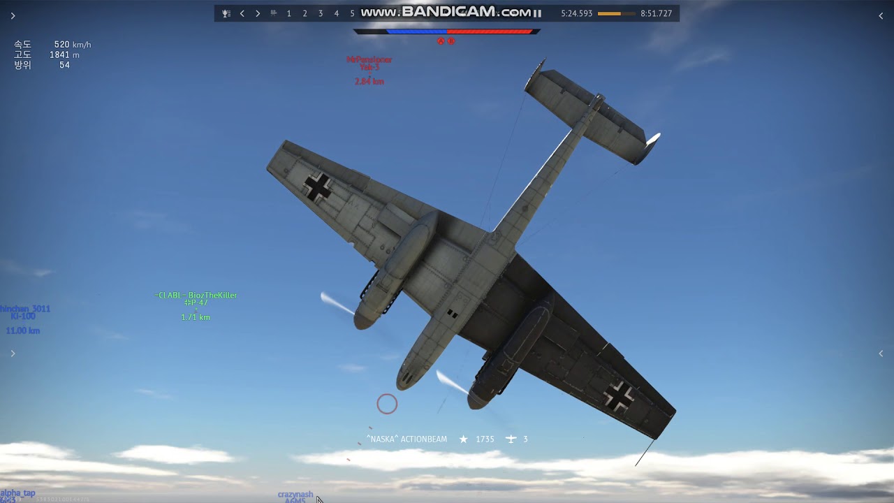 BF110G2 ACE GAME (WARTHUNDER)