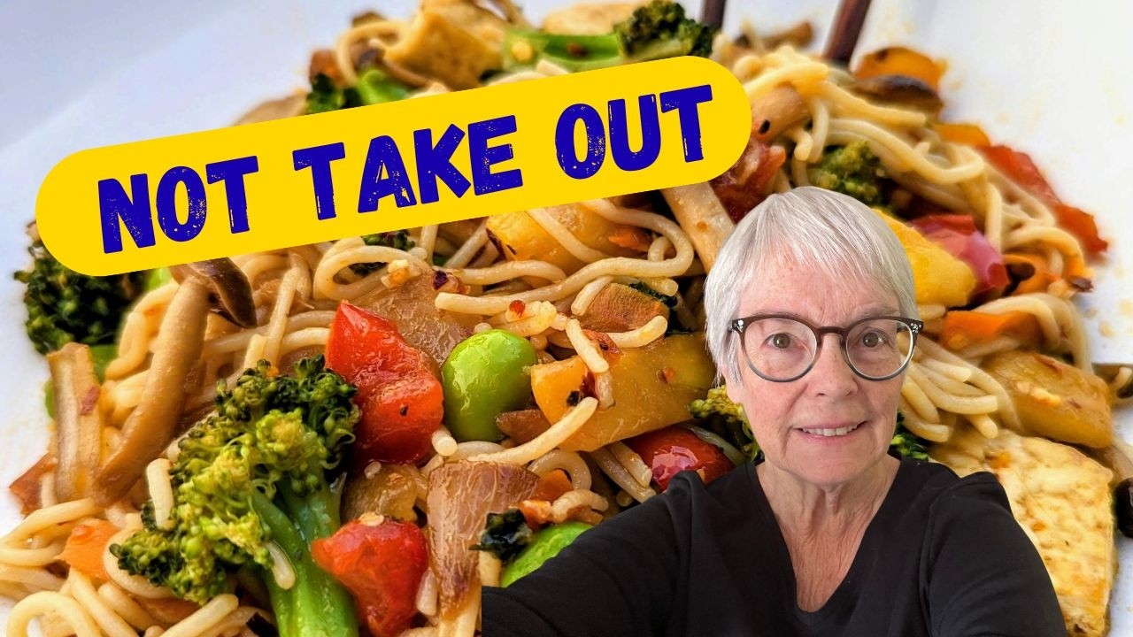 Easy Salmon and Stir Fry Noodles:  Cheaper Than Take Out