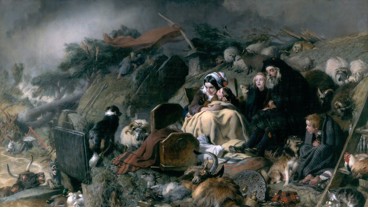 Flood in the Highlands by Sir Edwin Landseer