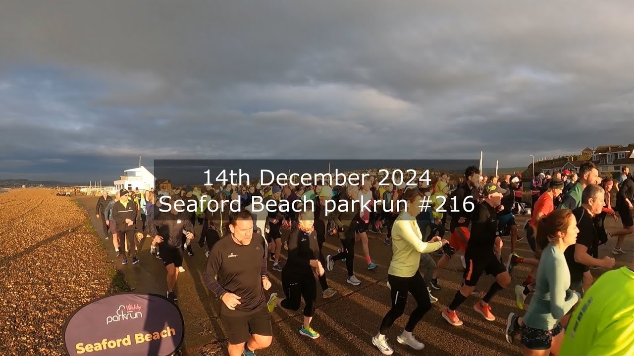 Seaford Beach parkrun, #216 - December 14th 2024 (fast)