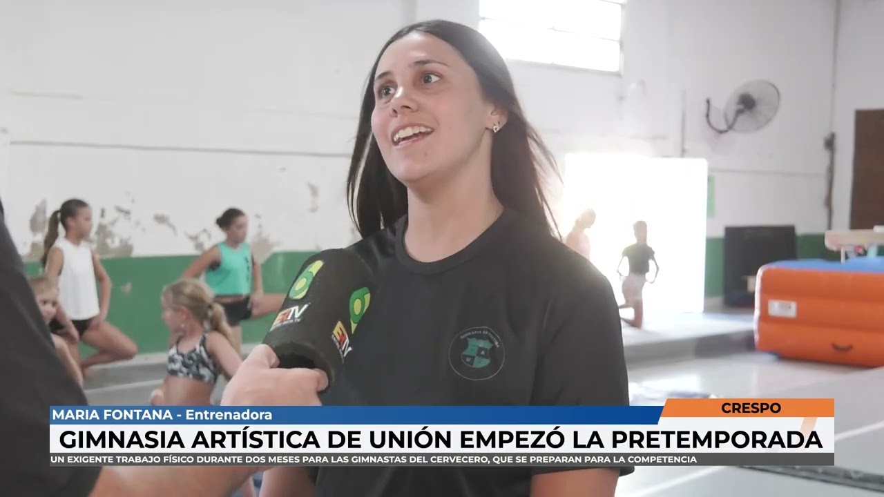 María Fontana   Gimnastas de Unión en plena pretemporada