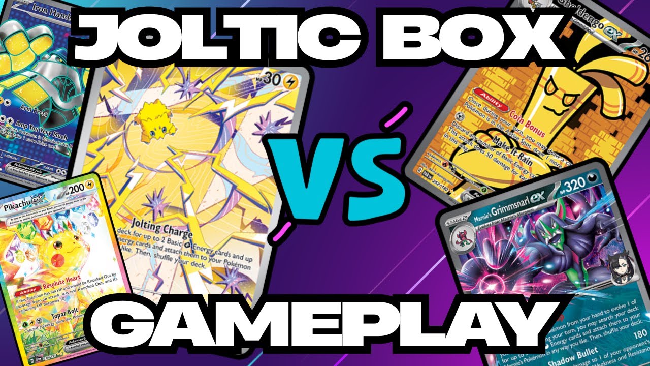⚡Joltik Box Strikes Back! | Taking Down Gholdengo EX & Grimmsnarl EX