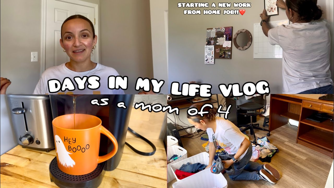 I Started a New Job!!❤️ + Reset | Days In My Life as a Mom of 4 Vlog