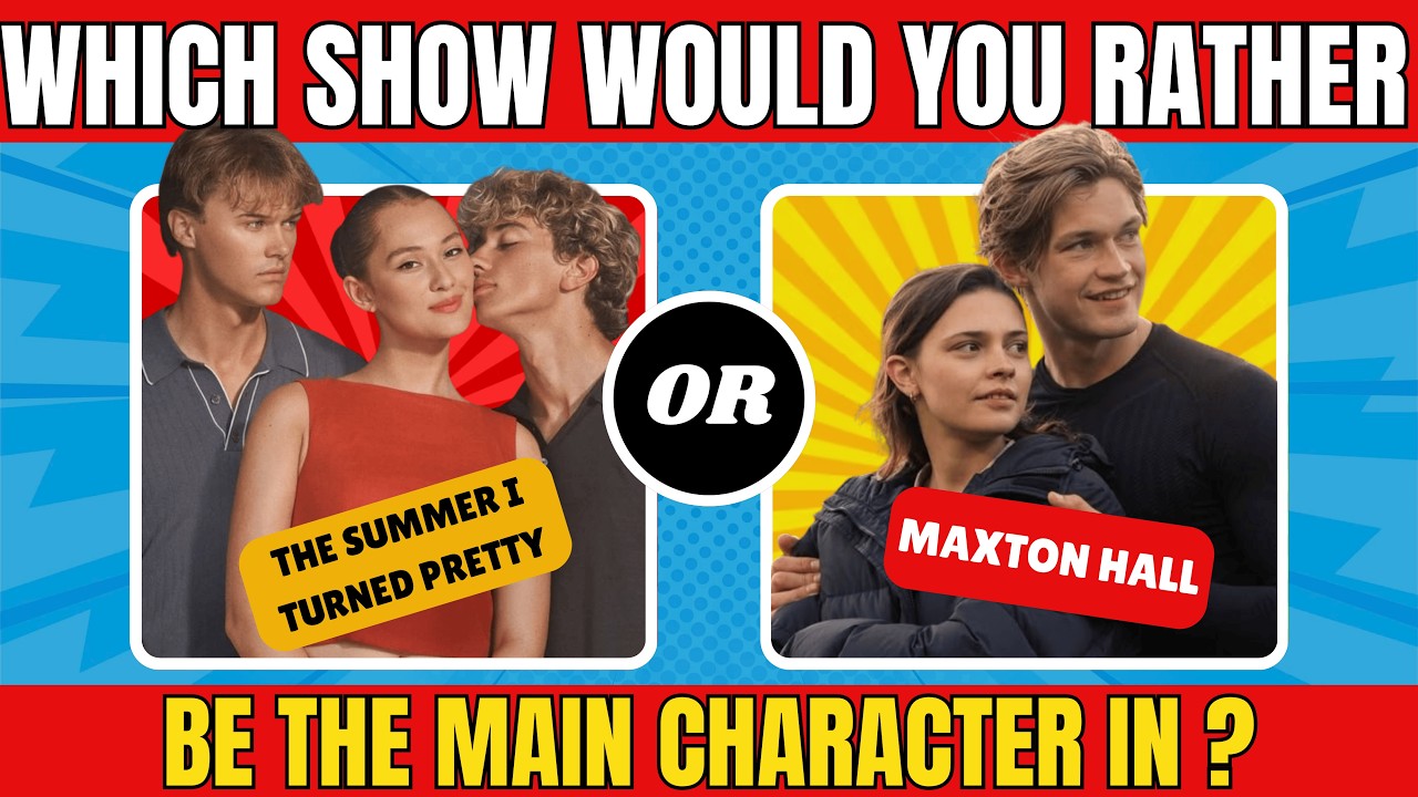 WHICH FICTIONAL WORLD Would You Rather Be The main character In? 🔥