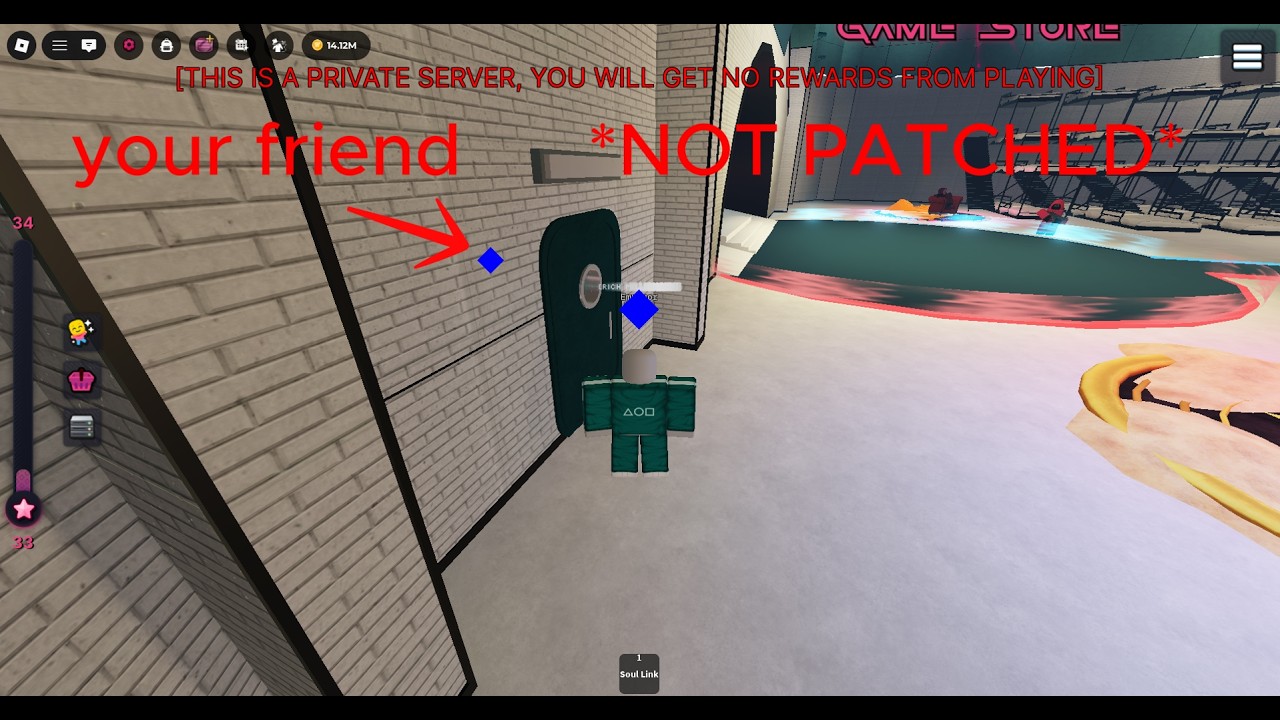 Ink game glitch that lets you teleport your friend trough a wall *NOT PATCHED*
