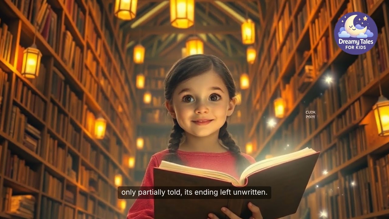 The Library of Unfinished Adventures | Magical Story for Kids