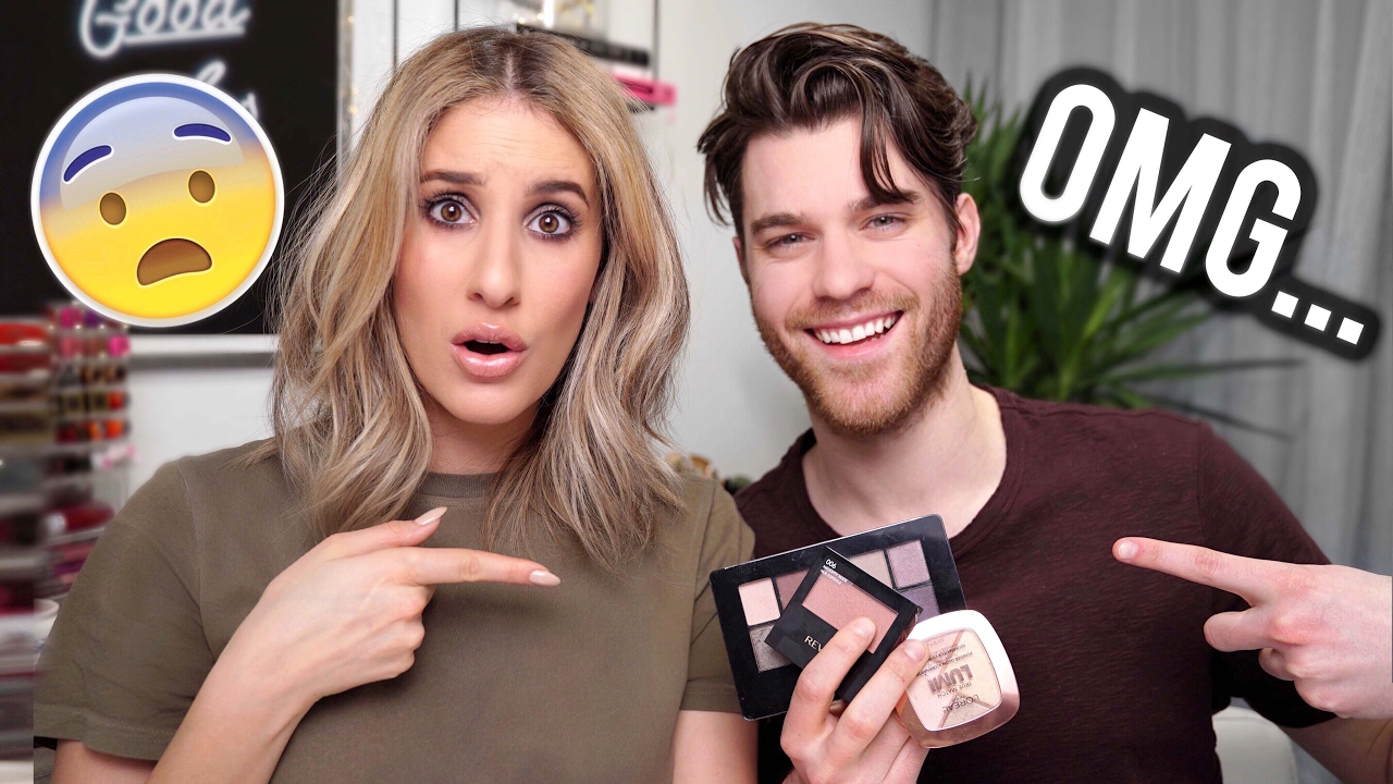 MY BOYFRIEND BUYS MY MAKEUP: DRUGSTORE EDITION | Jamie Paige