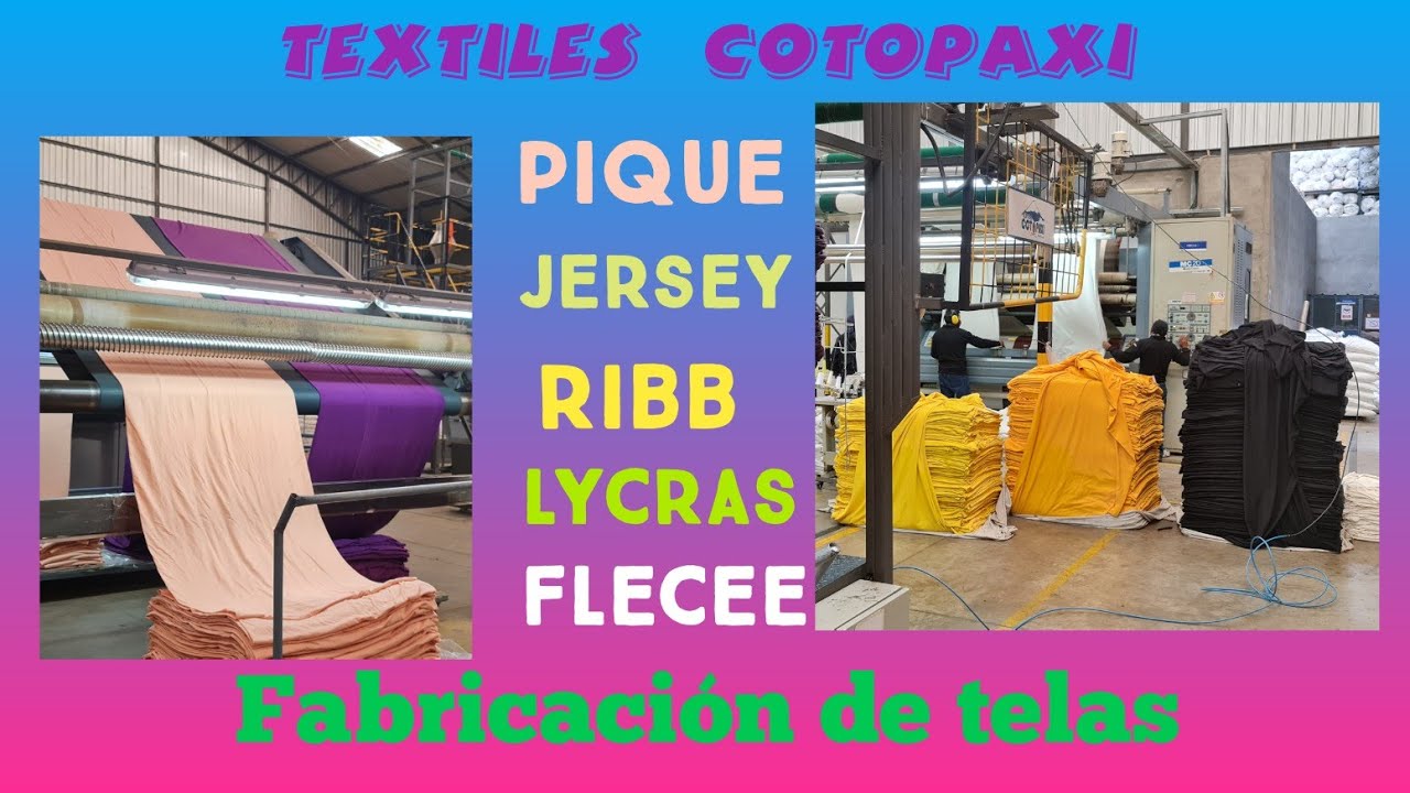 🥰TEXTILES DEL ECUADOR 😍 FABRICACION DE TELAS INDUSTRIA TEXTIL ECUATORIANO.