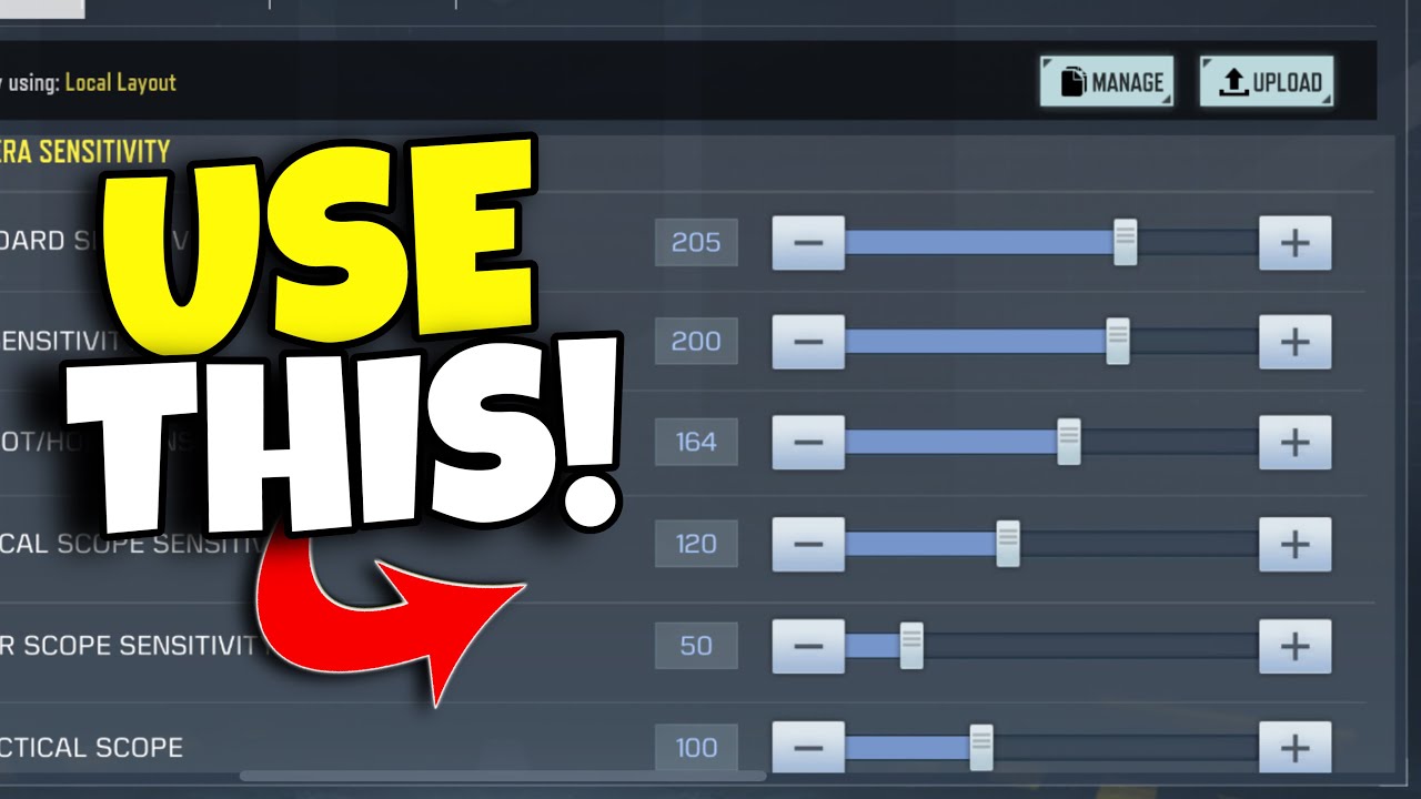 The PERFECT Sensitivity Settings in CODM! (Season 2)